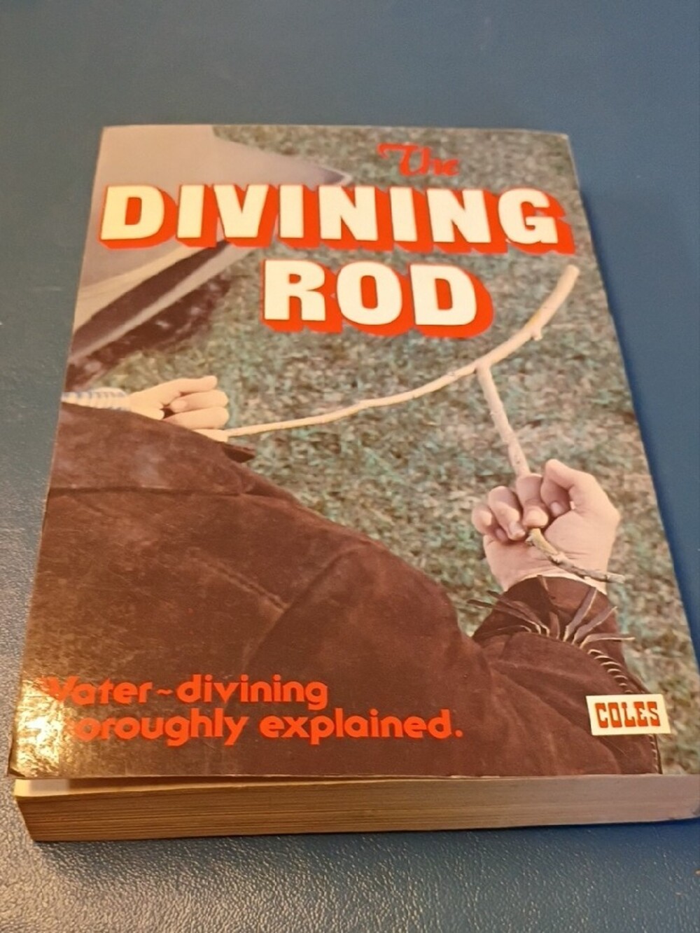 Divining Rod Coffee Table Books - Blue & Red Covers - Picture 3 of 10